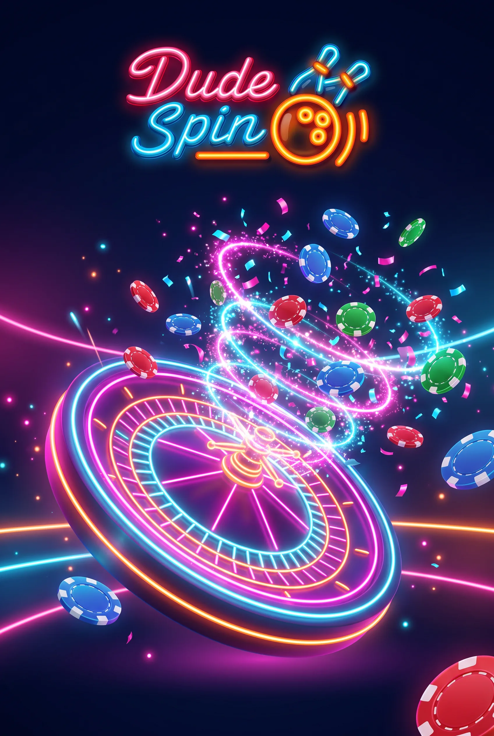 Dude Spin: roulette e gettoni al neon per il bonus di benvenuto